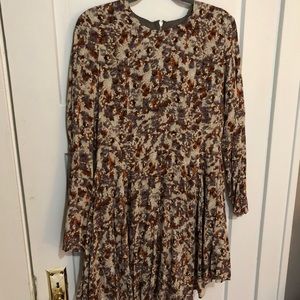 H&M | Fall Patterned Mini Dress